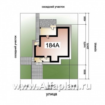 «Кваренги» - проект двухэтажного дома, с сауной, с террасой и просторной лоджией - превью дополнительного изображения №1
